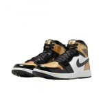 Nike Air 1 High Golf &ldquo;Gold Toe&rdquo; Retro Meeste Must Valge Kuldne EU 44 valge