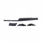 ABS Carbon fiber For BMW 5 Series G60 2024 2025 Interior Center Control Around Trim Molding Decoration Stickers Car Accessories Carbon Fiber