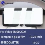 For Volvo EM90 2025 Car speedometer LCD screen protective film anti fingerprint tempered glass accessories anti scratch refit High definition
