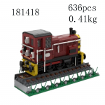 T&auml;piline v&auml;ikesest osast koosnev ehitusklotside komplekt MOC-181418 636 tk rong DIY man&ouml;&ouml;verdamisseade hariduslik m&auml;nguasi ehitusmudel kinkekomplekt PDF Guide by Email