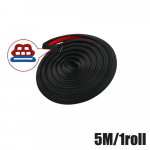 1pc Universal Car Door Edge Noise ulation Sealant 5m Car Door Windproof Sealing Strip Car 3 Layer Sound ulation Sealant must
