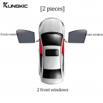 P&auml;ikesekaitse kilp Skoda Octavia 4 -2024 esiklaasile, tagak&uuml;ljele, beebitooli akendele, p&auml;ikesekaitsekate front 2 pcs