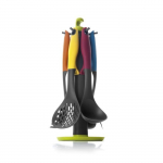 Set d'ustensiles - IBILI - 740500 - 6 pi&egrave;ces - Support plastique - Multicolore