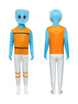 Uus rollim&auml;ngukost&uuml;&uuml;m, Halloweeni Dandy's Maailm Dandy's cosplay-kost&uuml;&uuml;m &uuml;hes t&uuml;kis esinemisr&otilde;ivas 110