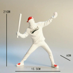 KoduDekoratsioon Vaik T&auml;navakunst Abstraktne Skulptuur Kuju Figuriin Pesapallikuju M&auml;nguasi Tuba Kodu Siseviimistlus Dekoratsioon