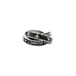 Vivienne Westwood Percy S&otilde;rmus Saturn Kolm S&otilde;rmust Portselanist Glasuuriga S&otilde;rmus Unisex s&otilde;rmused Must 6404016Q01P107P107 Box,L