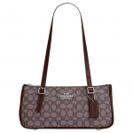 Coach Asher 34 Logo Jacquard Nahast Bowlingukott Naiste k&auml;ekotid Vaher CBJ03-SVS8S Basic Set (Bag+Dust Bag)