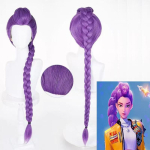 Korea laine t&uuml;drukute grupp K-Pop Deemonik&uuml;tt Rumi, Mirazoe Cosplay Halloweeni kost&uuml;&uuml;m 120cm purple