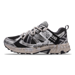 New Balance NB 410 Slip Resistant Abrasion Resistant Low top Casual Running Shoes Unisex Black Silver MT410KR5(Team359-) 37