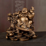 1 tk Hiina Feng Shui Naerava Buddha kuju Raha Maitreya Skulptuur Figuur Kodu Dekoratsioon Ornament small