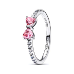Pandora Starlight Bow Kaunistus Inkrusteeritud Disain 925 H&otilde;be Kuupmeetriline Tsirkooniumoksiid S&otilde;rmus Naiste s&otilde;rmus 193510C01 Box,52