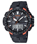 Casio meeste roostevabast terasest 100M veekindel digitaalne &auml;ratuskell kvartsmehhanismiga PRW-6100Y-1 must