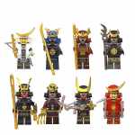 8tk Ehitusklotsid Minifiguur Jaapani Samurai Figuur