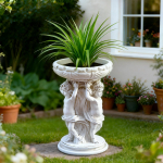 Taimede potid Ingelkuju Vaikmahuti Ilmastikukindel Vintage Dekoratiivsed Lillepotid V&auml;litingimustesse &Otilde;ue Terrassi Aia Veranda CHINA