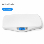 Lemmikloomade kaal Multifunktsionaalne kassi koera lemmiklooma kaalumisseade Lemmikloomahaigla Lemmikloomapood V&auml;ikelooma kaalumine 5kg (Mini Pet Scale) Battery Version white