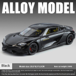 1:24 Gemera GT Sportauto Sulamist Valatud Metallmudel Heli Valgust T&otilde;mmatav M&auml;nguasi Poistele Simulatsioonauto Mudel Kaunistus Kingitus Lapsele