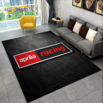 HD Aprilia Racing Mootorratta Logo Vaip Koduseks Elutoa Magamistoa Diivani Uksemati Kaunistuseks, Lasteala Vaip Libisemisvastane P&otilde;randamatt 3D 80x120cm