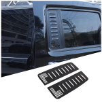 Hummer H3 2005-2009 jaoks Alumiiniumisulamist Autoakna Tagaklaasi Kaitseplaat Dekoratiivne Kleebis Auto V&auml;lisosa Tarvikud gray