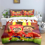 Hispaania Jalgpall Kenoosoosne T&auml;ht L-Lamine Y-Yamal Voodipesukomplektid Vooditarvete Komplekt Tekikott Voodikatte Komplekt Voodipesu Komplekt Kingitus 140x200cm