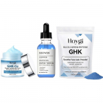 GHK-Cu Vaskpeptiidi pulber + GHK-Cu Vaskpeptiidi kreem + Vaskpeptiidide seerum n&auml;ole, Niisutav, Tugevuse ja elastsuse parandamiseks