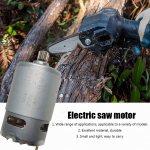21 V harjatud mootor 14 hambaga mini alalisvoolumootor 28000 p/min 8,2 mm hammasratta l&auml;bim&otilde;&otilde;duga elektrit&ouml;&ouml;riistade tarvikud minisae mootorile laetava sae jaoks China Mainland