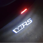 DROQ8 2 tk LED-auto uksevalgusti logo projektorlambid Skoda Octavia A7 2015 -2022 Kodiaq 2016-2021 karoq Yeti 2012-2017 Tarvikud blue