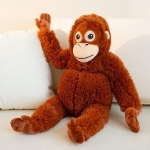 Armas kole armas v&auml;ike ahvikukk m&auml;nguasi gorillakukk t&uuml;drukukott laste rahustav nukk 55Cm doll (0.3kg) brown