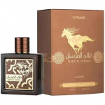 Lattafa Perfumes QAED AL FURSAN Pruun T&auml;kk Araabia Parf&uuml;&uuml;m, Unisex Puidune Musk L&otilde;hn, Pikaajaline L&otilde;hnastatus, 100ml v&auml;hem