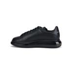 Alexander McQueen Suured Tossud Veisenahast Madalad Vabaajajalatsid Meeste Mustad 604232WHX981000 44.5 black