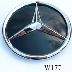 18,5cm iluv&otilde;re embleem Esik&uuml;lje kumer t&auml;htembleem Mercedes benzi A-klassile A W176 2013-2018 A W177 2019-2023 VV8