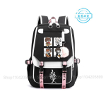 Bungou Stray Dogs Seljakott, Anime &Otilde;pilase Koolikott Pehme P&auml;evakott Mochilas Vabaaja Kaasaskantav Seljakott Teismelistele T&uuml;drukutele 16 inches black