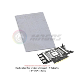 RTX 4080 4090 GPU VRAM termopadi m&auml;lukiibi jahutusradiaatori tihend spetsiaalselt graafikakaardi jahutamiseks Laird HD90000 gray