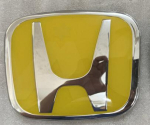Auto Esiosa Tagumine Logo Iluv&otilde;re Embleem Kleebis Tarvik Honda Civic FIT Accord Prelude CRV 5. Mugen City CRZ CRX Jazz HRV Pilot 98mm x 80mm