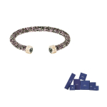 Swarovski Crystaldust K&auml;ev&otilde;rud Naistele Tume V&auml;rv Mitmev&auml;rviline 5348098 F-Original brand box gray
