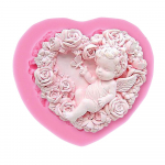 Pink Angel Craft Art Silikoonseep 3D Hallitusvormid K&auml;sit&ouml;&ouml;vormid Fondant Seebivormid