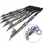 &Otilde;ngeritv spinning teleskoopvarras 99% s&uuml;sinikkiust 1,8-3,3M kaasaskantav kivipaat karpkala &otilde;ngeritv 1.8 m