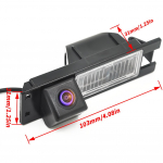 CCD CCD veekindel autokaamera tagurdamise tahavaatekaamera Alfa Romeo156 159 166 147 Brera Spider 05 jaoks
