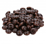 200 tk naturaalsest puidust helmed Abacus spacer lahtiste ehete valmistamine as described