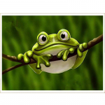 30x25cm t&auml;ispuur 5D isetegemine 5d teemantv&auml;rvimiskomplekt kodudekoratiivmosaiik 30x25CM