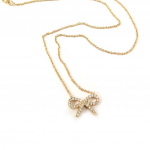 Les Tr&eacute;sors De Lily [K6690] &ndash; kullatud  romantilise s&otilde;lme  kaelakee kuld