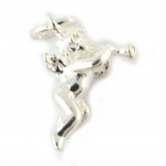 Les Tr&eacute;sors De Lily [M6958] &ndash; h&otilde;bedane ripats 'Angel Music' h&otilde;betatud (roodiumiga kaetud) &ndash; 17x11 mm h&otilde;be