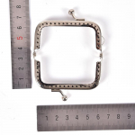 Praktilised k&auml;ekotitarvikud Silver Square Mouth Kuldmaterjal erikasutuseks 6.5CM