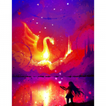 DINGPU t&auml;ispuurimise &uuml;mmargune teemantmaaling 5D maja teemantkunst tikandid maastik kodukaunistus 20X30CM