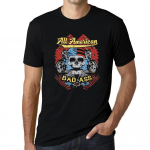 Graafiline meeste T-s&auml;rk &ndash; All American Bad Ass &ndash; Ghost Rider Skull s&auml;rk XS must