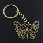 Uus mood meeste v&otilde;tmehoidja 30 mm DIY metallist hoidikkett Vintage Butterfly 48x38 mm pronksist ripats kingitus pronksi