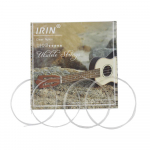 4tk/komplekt Ukulele Ukelele Uke Strings Nailon Materjal Valge valge