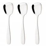 Kuldne 3 tk peegliga s&ouml;&ouml;giriistade komplekt roostevabast terasest taldrikup&otilde;hjaga ruudukujulised lusikad s&ouml;&ouml;giriistad j&auml;&auml;tise magustoidu salati lusikad h&otilde;beesemete komplekt S