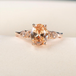 Bella Box Luxury Rose Gold v&auml;rvi kihlas&otilde;rmus &uuml;mmarguse tsirkoonist kristallkiviga pimestav pakkumine s&otilde;rmus s&otilde;rme ehted 6