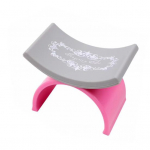 Manik&uuml;&uuml;ri k&auml;etugi peen mustriga dekoratiivne kauakestev suurep&auml;rane k&uuml;&uuml;nte randmepadja vidin salongi roosa