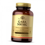 Gamma-aminov&otilde;ihape, Gaba 500, Solgar 100 k&ouml;&ouml;giviljakapslit (72313019) 50vcaps